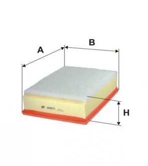 Фільтр повітря WIX WA9670 (фото 1)
