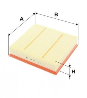 Фильтр воздушный MB A, B 12- (-FILTERS) WIX WA9746