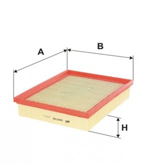 Фільтр повітря WIX WA9796 (фото 1)