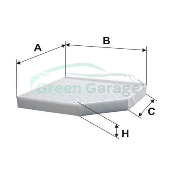 Фильтр салона Audi A4, A5, Q5 (пр-во -Filtron) WIX WP9328 (фото 1)