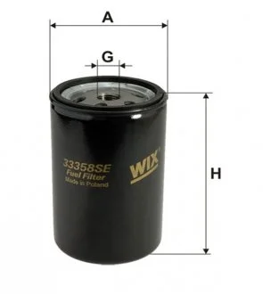 Фильтр топл. MAN (TRUCK) /PP845/2 (пр-во -Filtron) WIX 33358SE