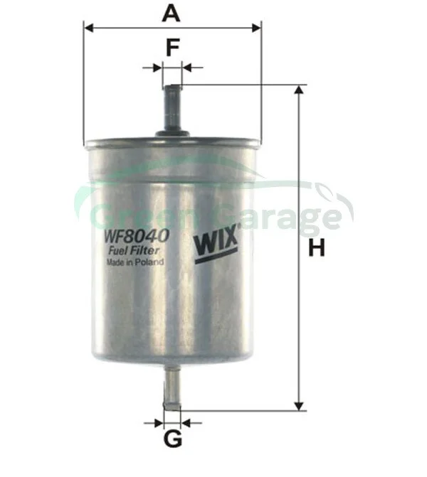 Фильтр топл. BMW. PEUGEOT, RENAULT /PP836 (пр-во -Filtron) WIX WF8040 (фото 1)
