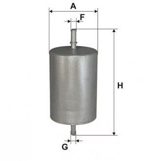 Фильтр топл. AUDI, VW, SKODA /PP836/1 (-Filtron) WIX WF8041