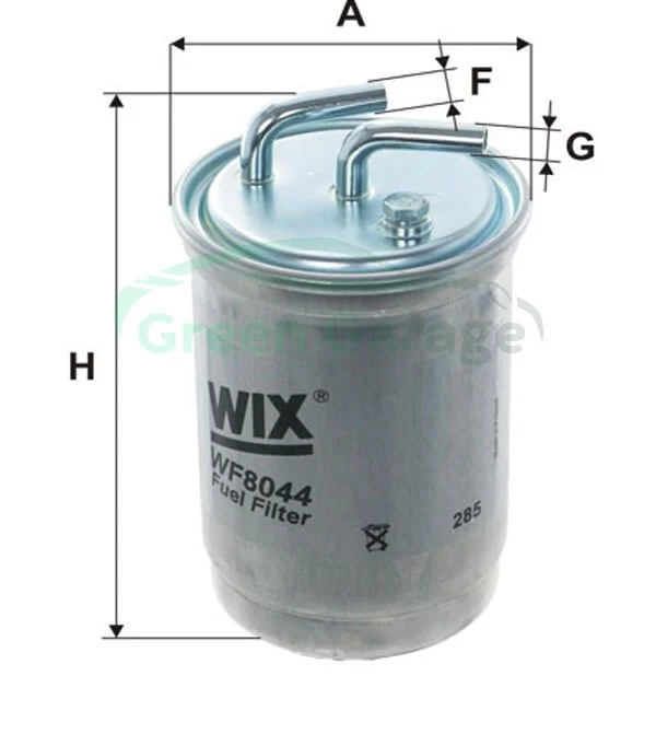 Фильтр топл. FORD ESCORT /PP838/1 (пр-во -Filtron) WIX WF8044 (фото 1)