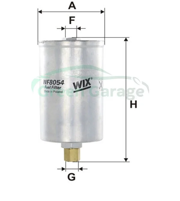 Фильтр топл. AUDI, VW /PP849 (пр-во -Filtron) WIX WF8054 (фото 1)