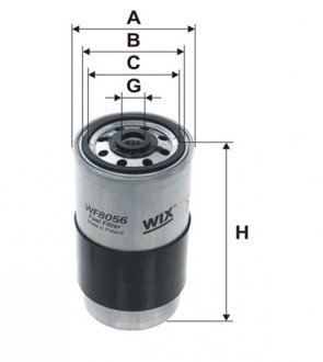 Фильтр топл. AUDI, VW /PP850 (-Filtron) WIX WF8056