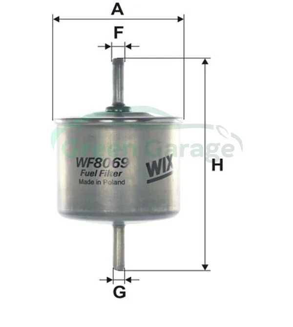 Фильтр топл. FORD /PP865 (пр-во -Filtron) WIX WF8069 (фото 1)