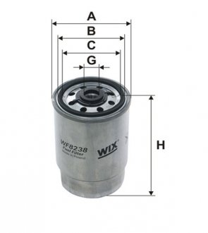 Фільтр палива WIX WF8238