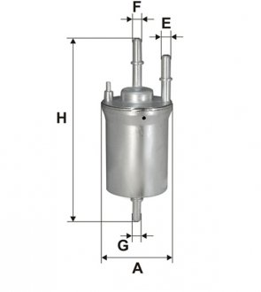 Фильтр топл. AUDI, SKODA, VW /PP836/3 (-Filtron) WIX WF8311