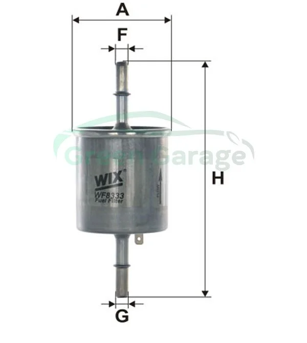 Фильтр топл. AVEO /PP905/3 (пр-во -Filtron) WIX WF8333 (фото 1)
