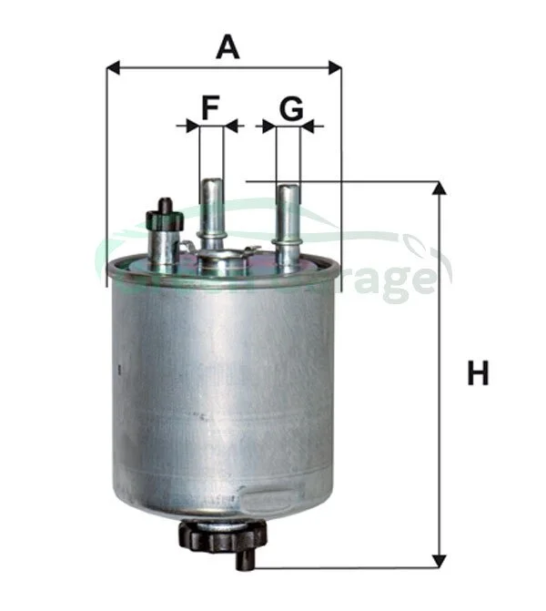 Фильтр топл. PP988/ (пр-во -Filtron) WIX WF8403 (фото 1)