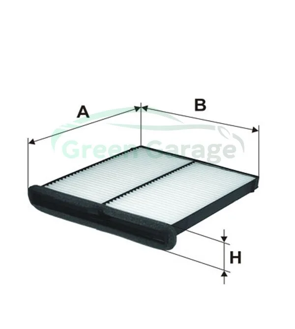 Фильтр салона Mazda 3 (BM), 6 (GJ), CX-5 12- (пр-во -FILTERS) WIX WP2108 (фото 1)