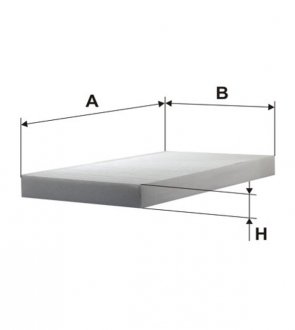 Фильтр салона AUDI A6 K1032/ (-Filtron) WIX WP6864