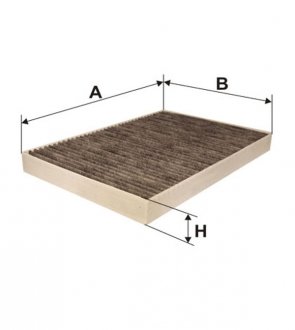 Фильтр салона AUDI A4 (угольный) K1078A/ (-Filtron) WIX WP6999