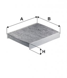 Фильтр салона FORD угольный (-Filtron) WIX WP2097