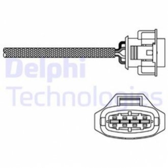 Датчик кисню Delphi ES10790-12B1