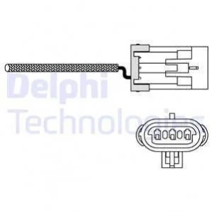 Датчик кисню DELPHI ES1098812B1 (фото 1)