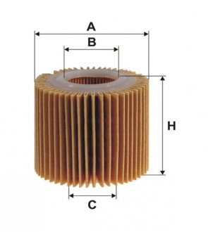 Фильтр масляный двигателя TOYOTA /OE685/2 (-Filtron) WIX WL7472