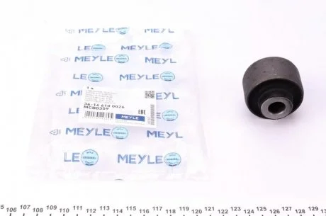 Сайлентблок переднього важеля MEYLE 3614 610 0026