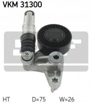 Натягувач ременя AUDI/VW A4/A6/Q5/Q7/Phaeton/Touareg "2,7/3,0L "03>> SKF VKM 31300