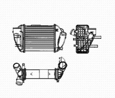 Радіатор інтеркулера NRF 30755