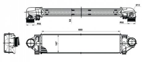 Інтеркулер NRF 30394