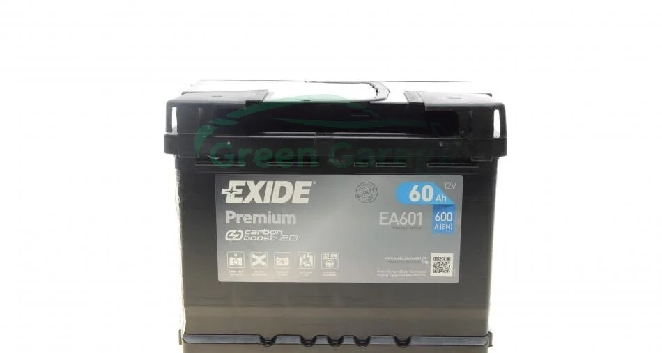 Акумулятор EXIDE EA601 (фото 1)