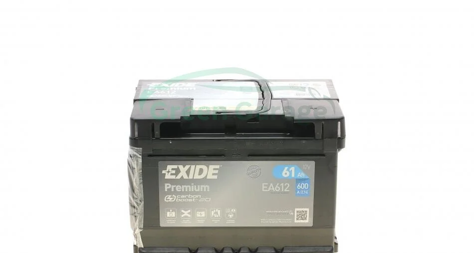 Акумулятор EXIDE EA612 (фото 1)