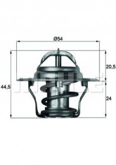 Термостат MAHLE / KNECHT TX 4 87D