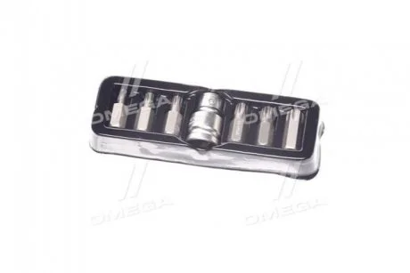 Набор насадок отверточных : "Torx", L = 30 мм, адаптер 1/2 ". 7 шт. [24/72], шт YATO YT0410