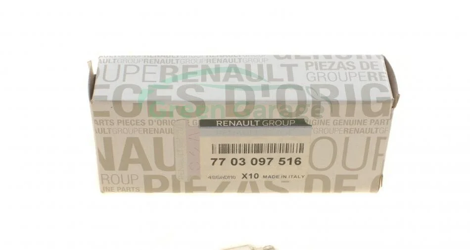 Лампа розжарювання W5W (Вир-во) RENAULT 7703097516 (фото 1)