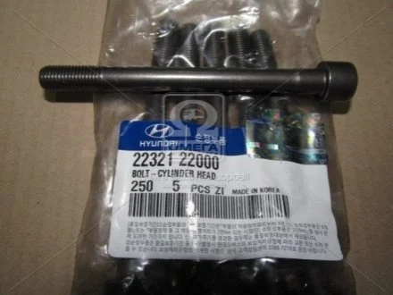 Болт головки циліндрів Hyundai/Kia/Mobis 2232122000