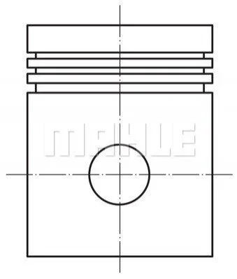 Поршень MAHLE / KNECHT 0122102 (фото 1)