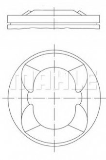 Поршень MAHLE / KNECHT 081PI00110000