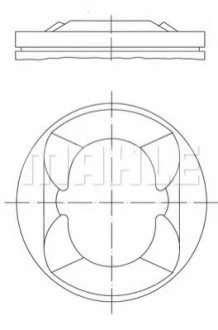 Поршень MAHLE / KNECHT 081PI00110000