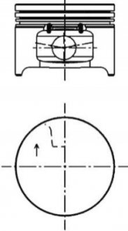 Поршень KOLBENSCHMIDT 40277620