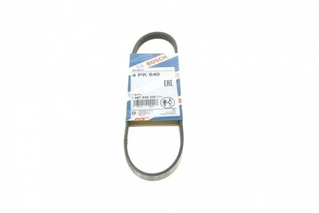 Ремень п-клиновой 4pk640 (пр-во Bosch) BOSCH 1987948330