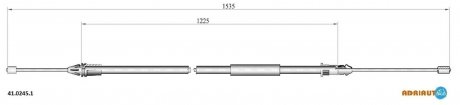 Тросик ADRIAUTO 41.0245.1