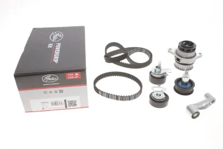 Ремкомплекты привода ГРМ автомобилей с водяным насосом PowerGrip Kit (Пр-во Gates) GATES KP25565XS2