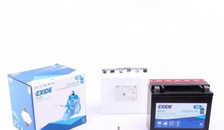 Аккумулятор 18Ah-12v Exide AGM (ETX20HL-BS) (175х87х155) R, EN270 EXIDE ETX20HLBS