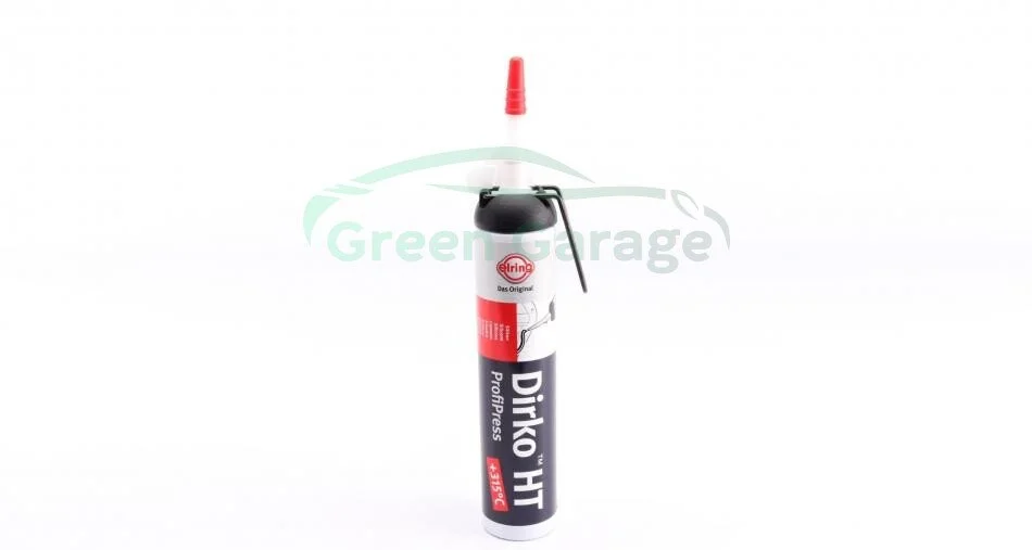 Герметик Dirko-S HT +300 (чорний) балон під тиском 200ml (вир-во Elring) ELRING 471.501 (фото 1)