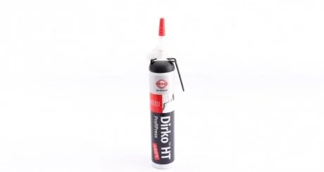Герметик Dirko-S HT +300 (чорний) балон під тиском 200ml (вир-во Elring) ELRING 471.501