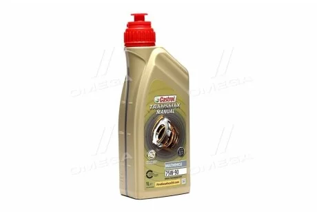 Масло трансмисс. Castrol TRANSMAX MANUAL MULTIVEHICLE 75W-90 (Канистра 1л) CASTROL 15D812