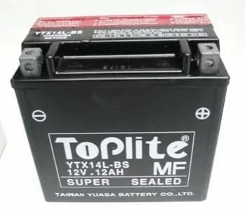 Мотоакумулятор TOPLITE YTX14LBS