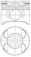 Поршень NURAL 87-433405-00