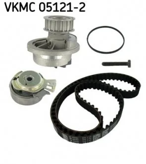 Комплект (ремінь+ролик+помпа) SKF VKMC 051212