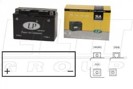 Мотоакумулятор LP SLA LP BATTERY YT9B4