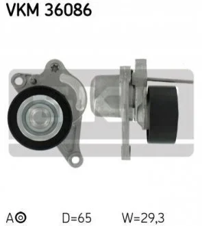 Ролик натяжний генератора 2.3dCi 10- SKF VKM 36086