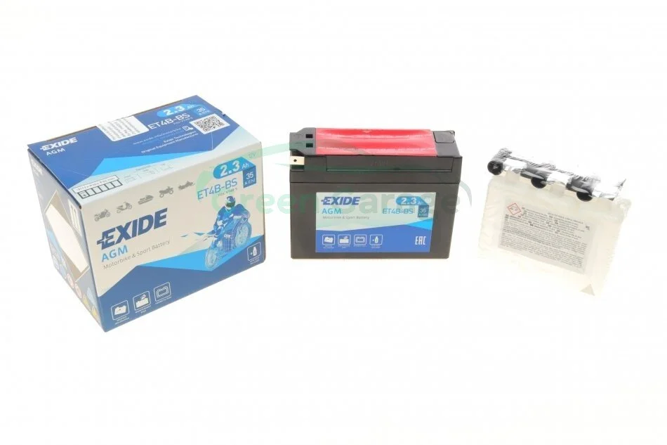 Акумулятор EXIDE ET4BBS (фото 1)