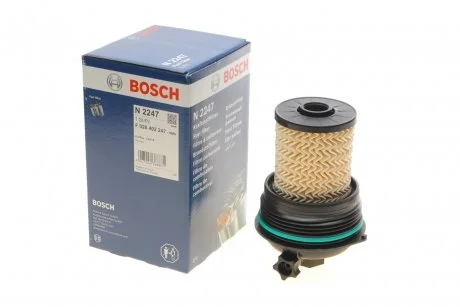 Фильтр топливный RENAULT MEGANE IV 1.5 dCi 15- (пр-во) BOSCH F 026 402 247